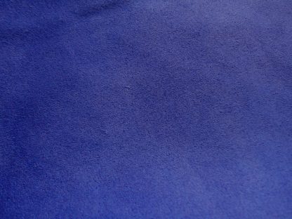 Royal Blue Calf Suede leather - Image 2